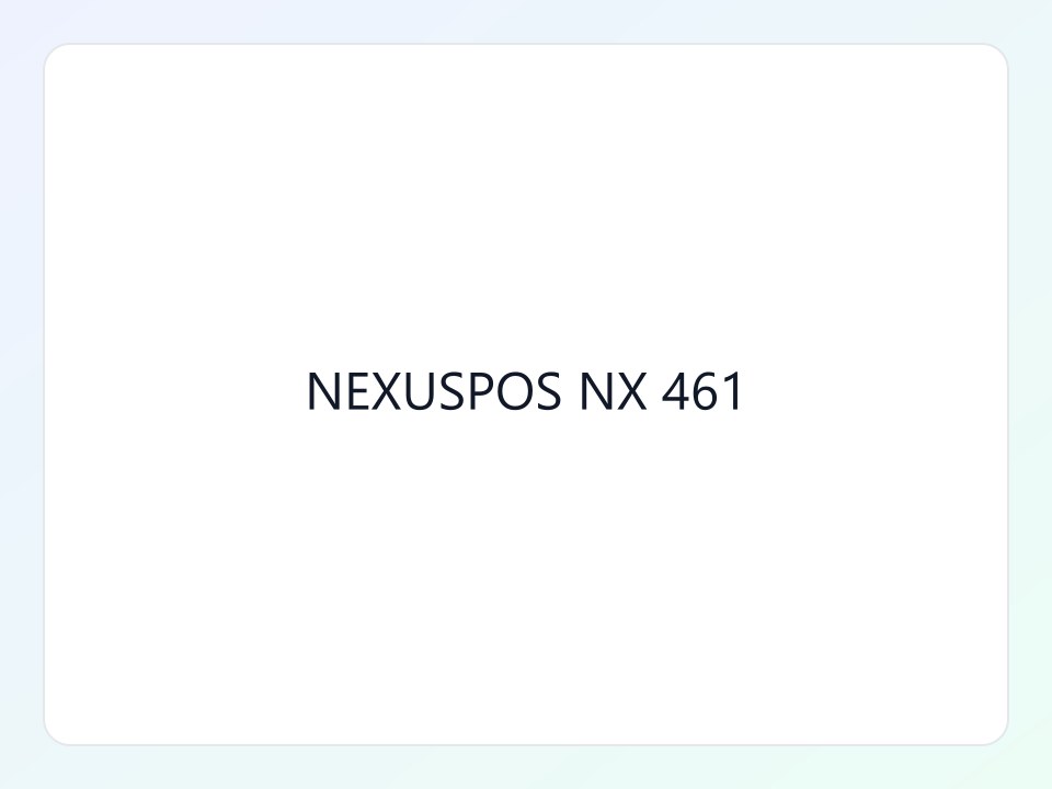 NexusPOS NX-461